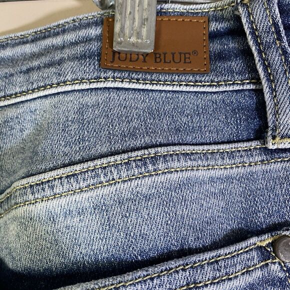 Judy Blue Boyfriend Fit Jeans Womens 13/31 Stretch Denim Lt Wash JB82335LT - Picture 9 of 16